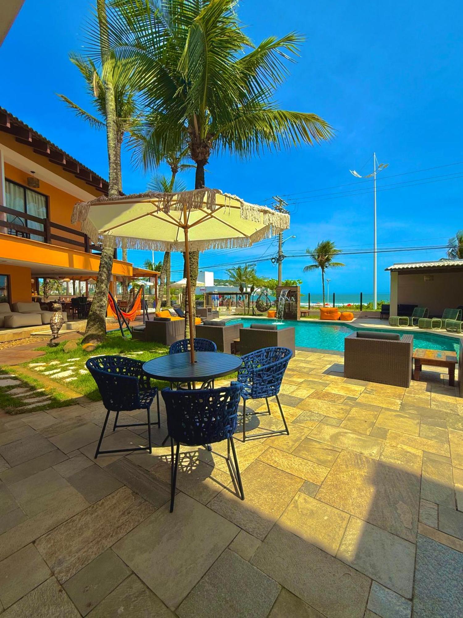 Luna Hotel Boutique - Frente A Praia Guarujá Exteriör bild