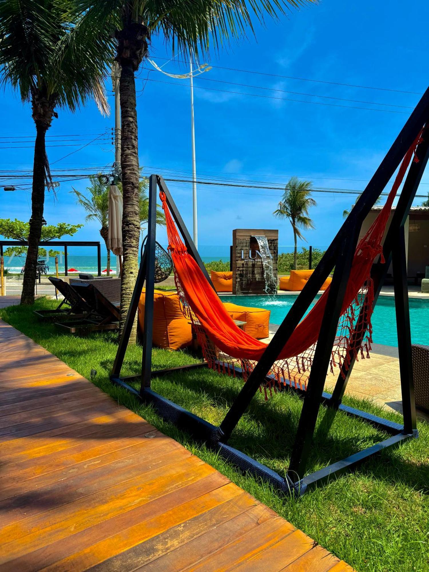 Luna Hotel Boutique - Frente A Praia Guarujá Exteriör bild