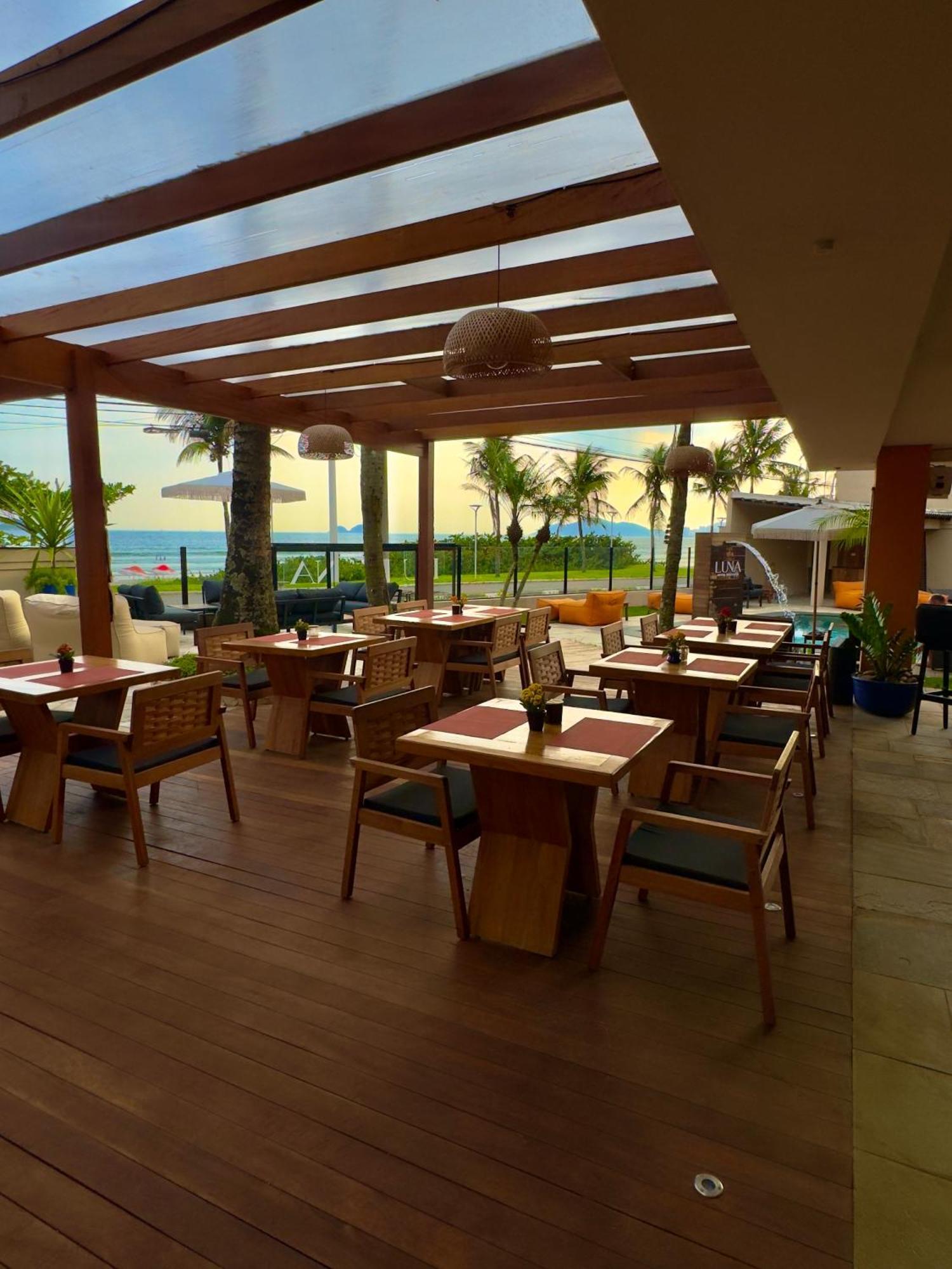 Luna Hotel Boutique - Frente A Praia Guarujá Exteriör bild