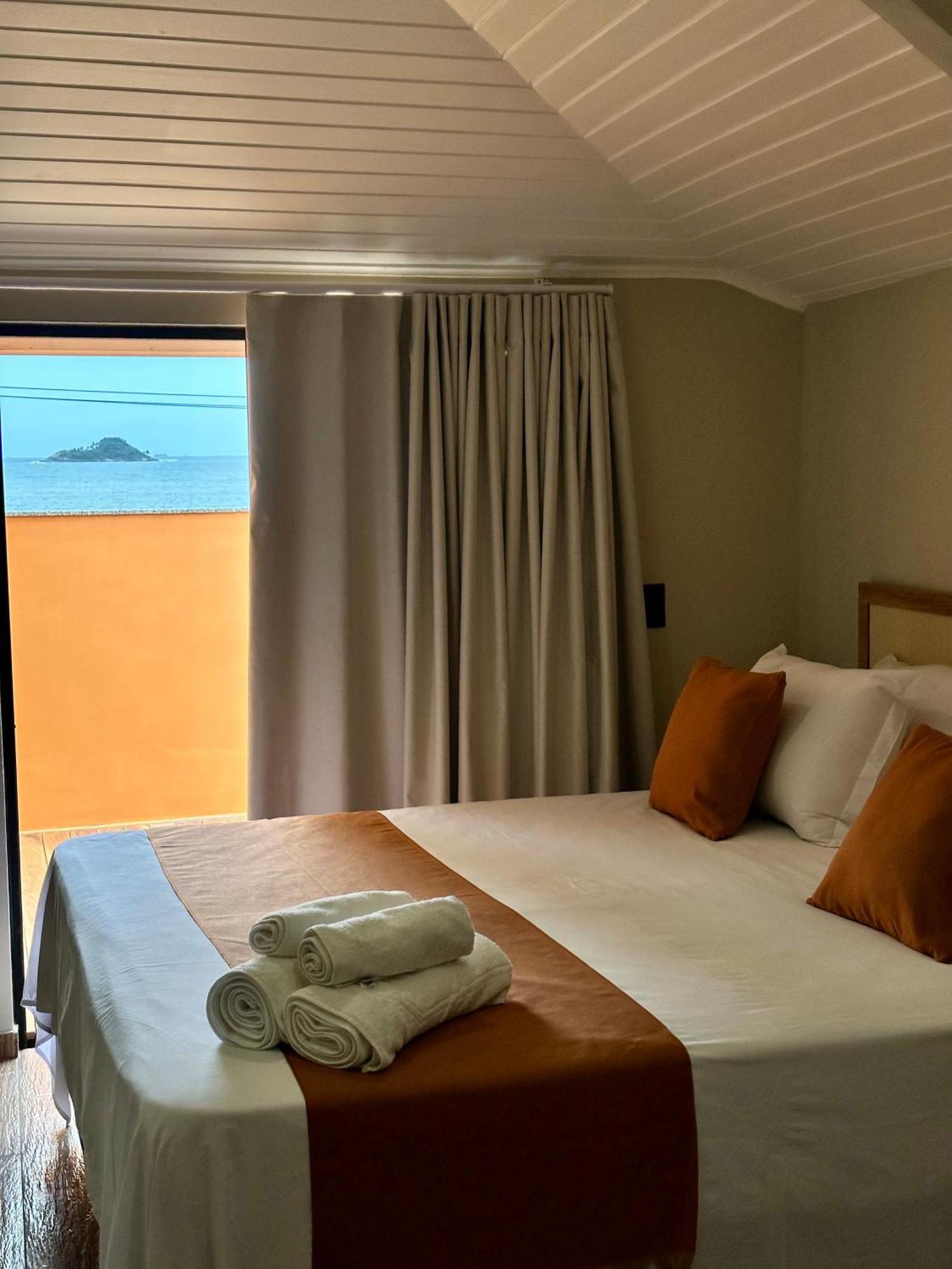 Luna Hotel Boutique - Frente A Praia Guarujá Exteriör bild