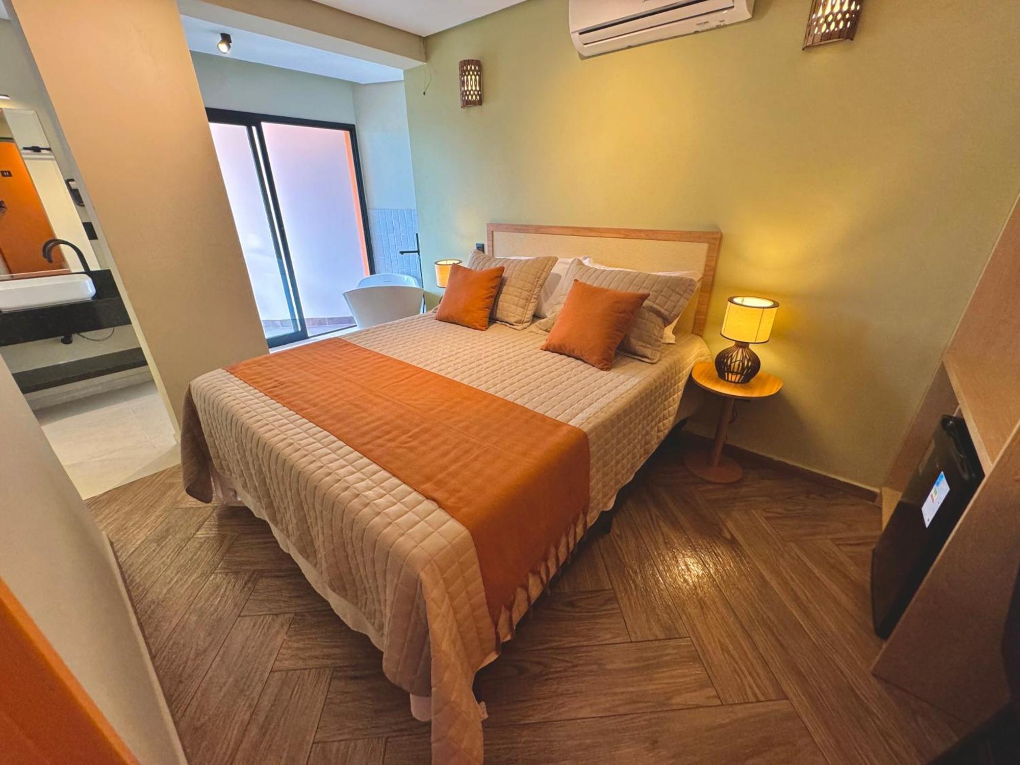 Luna Hotel Boutique - Frente A Praia Guarujá Exteriör bild