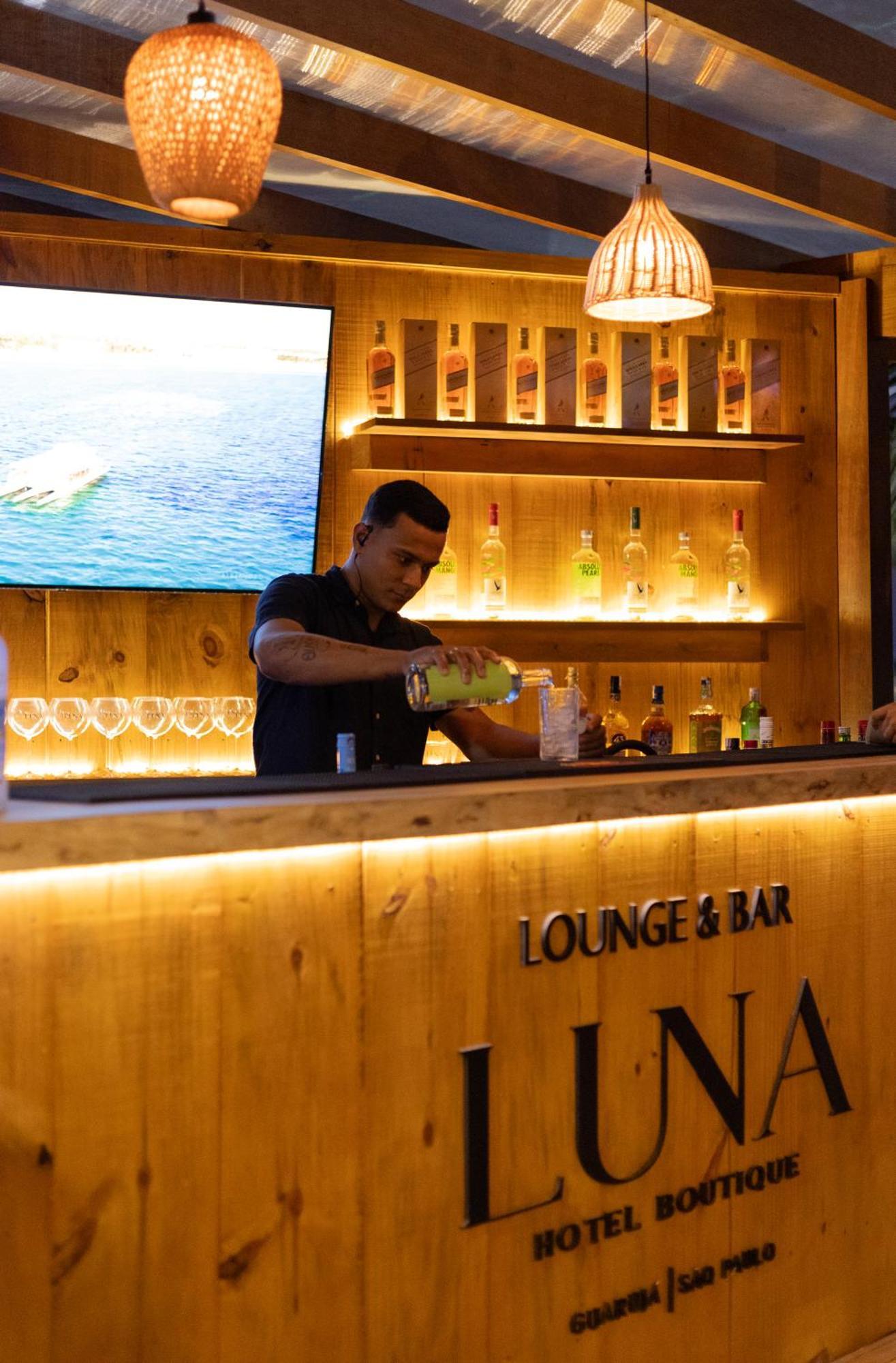 Luna Hotel Boutique - Frente A Praia Guarujá Exteriör bild